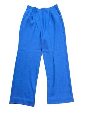 St. John Collection By Marie Gray Blue Santana knit pants